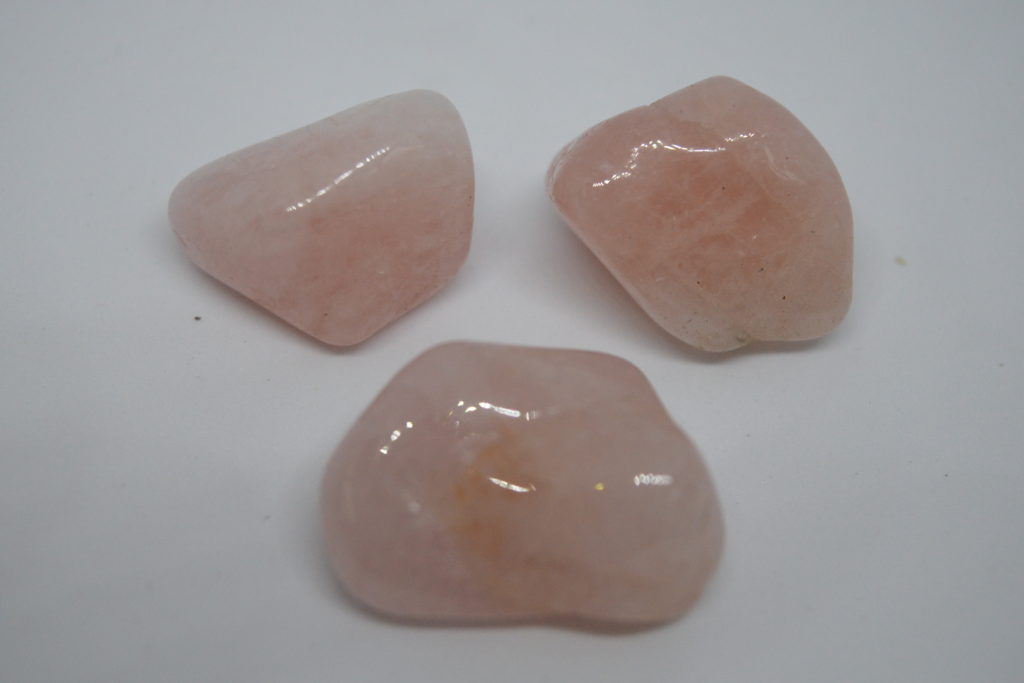 Tumble Stones, Morganite Pech-Pink